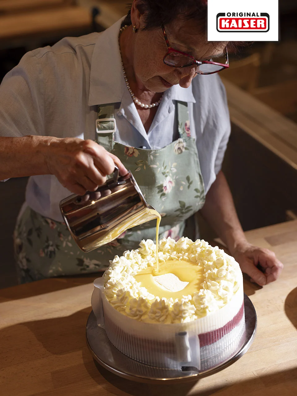 Himbeer-Eierlikör Torte von Oma Monika