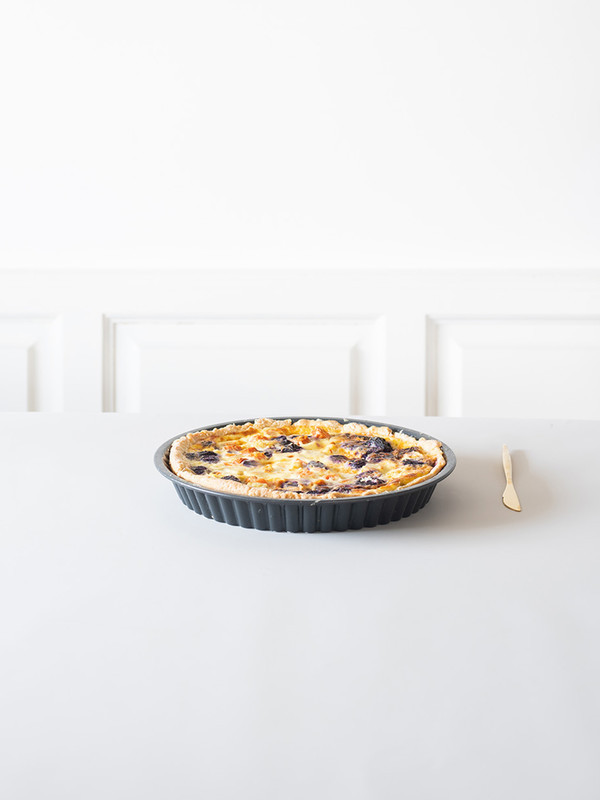 Anyas Rüben Quiche mit Zitronenabrieb