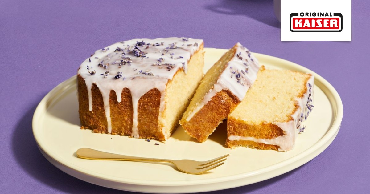 Zitronen-Lavendel-Kuchen - KAISER Original