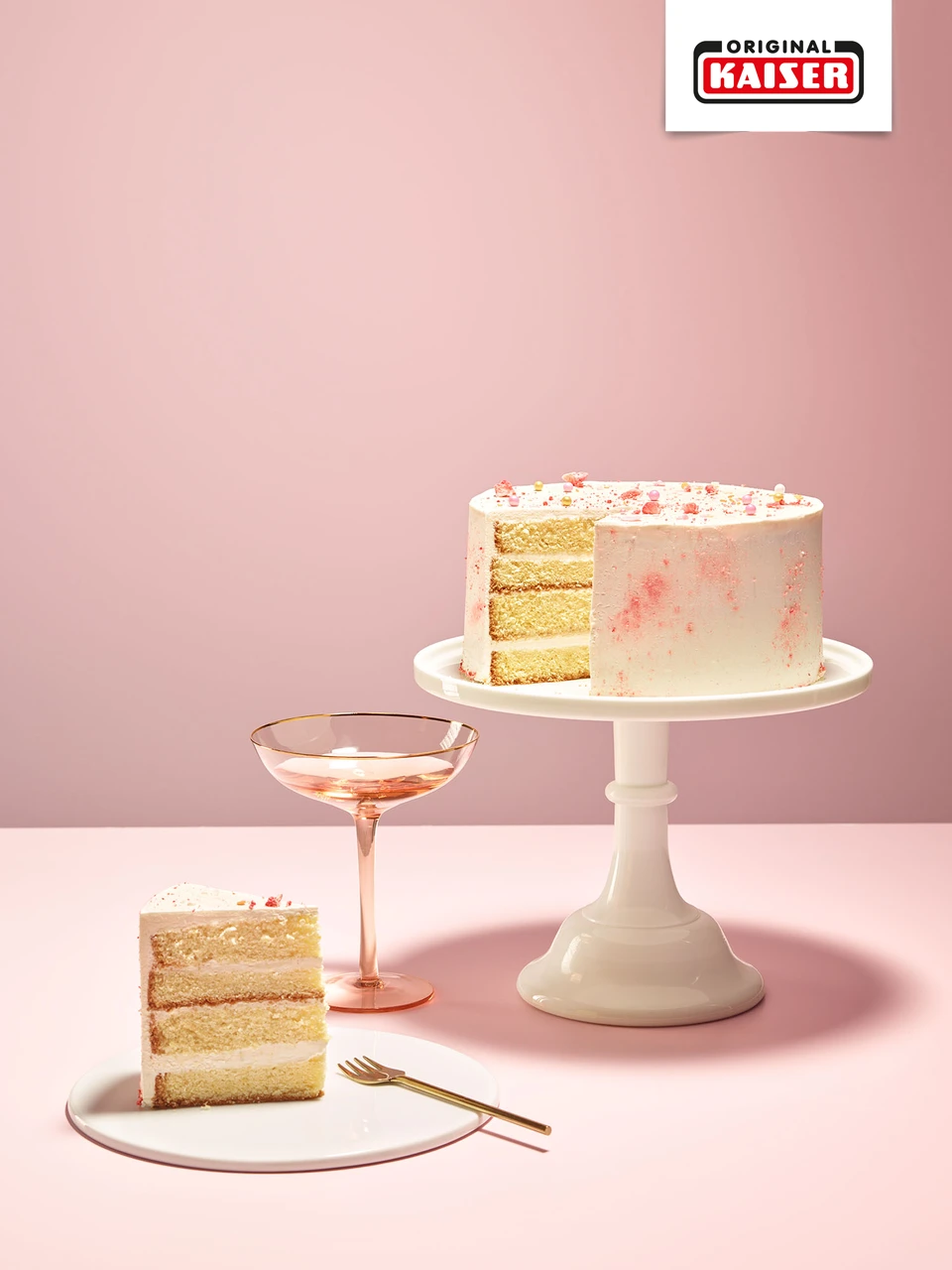 Pinke Champagnertorte